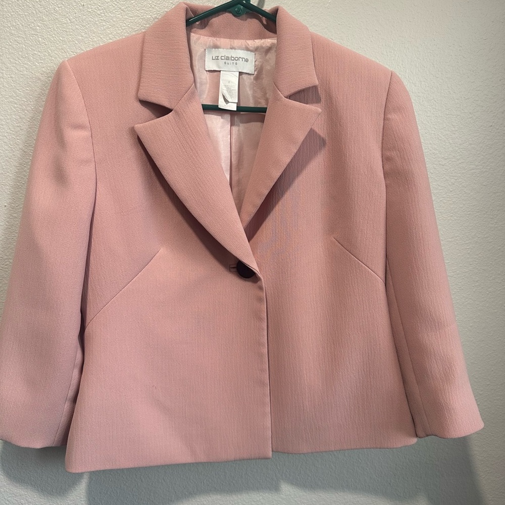 Liz Claiborne Soft Pink Women's Blazer